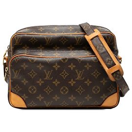 Borsa a tracolla Louis Vuitton Monogram Nil Marrone
