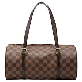 Louis Vuitton Damier Ebene Papillon 30 Handtasche Braun