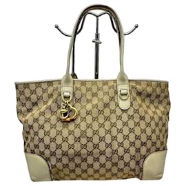 Gucci Heartbit Shopper aus Monogramm-Canvas