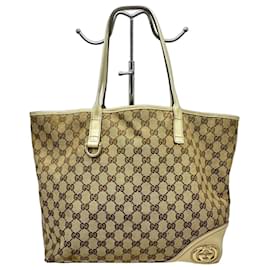 Gucci Britt Shopper aus GG Monogramm-Canvas