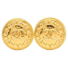 Orecchini a clip Chanel Vintage Coco Mark Logo