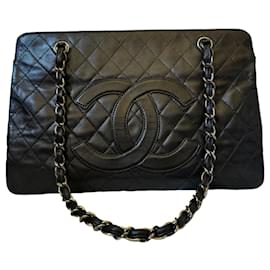Borsa Tote Trapuntata Chanel Pelle Nera