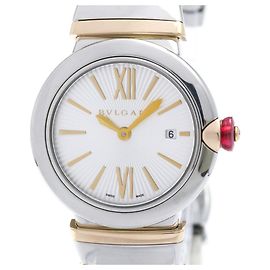 Bulgari Reloj de pulsera Bvlgari Lvcea en oro rosa de 18K y acero, cuarzo