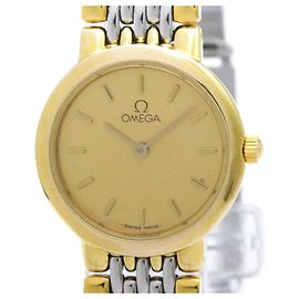 Orologio da donna OMEGA De Ville Quartz placcato oro
