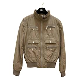 Dolce & Gabbana Bomberjacke Beige IT 40 Gebraucht