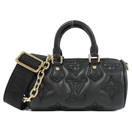 Borsa a tracolla Louis Vuitton Bubblegram Papillon BB in pelle di vitello