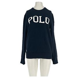 Polo Ralph Lauren Pullover aus Baumwolle Marineblau M