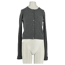 Reformation Cardigan aus Kaschmir Grau M