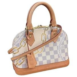 Louis Vuitton Alma BB Nautical Damier Azur Handtasche
