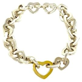 Tiffany & Co Bracelete Combinado Tiffany Heart Link