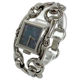GUCCI Signoria Armbanduhr aus Edelstahl Quarz
