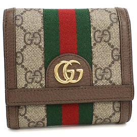 Portafoglio bi-fold Gucci - Beige