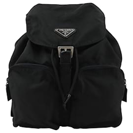 Prada Nylon-Rucksack in Schwarz