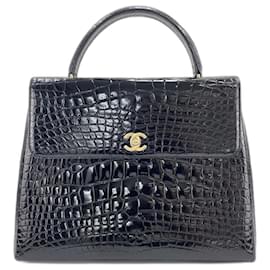 Borsa Chanel in pelle goffrata