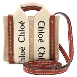 Borsa a tracolla Chloé Woody Nano Tote