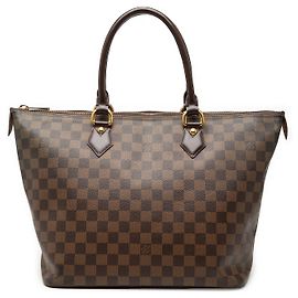 Louis Vuitton Brown Damier Ebene Saleya MM