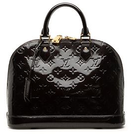 Louis Vuitton Purple Monogram Vernis Alma PM