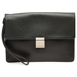 Louis Vuitton Black Taiga Selenga