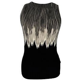 Blusa sin mangas estampada Missoni en rayón multicolor