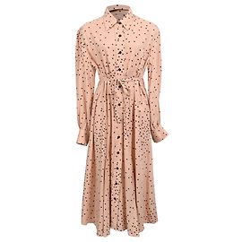 Autre Marque Vestido de maternidad midi Juniper de manga larga Isabel Oliver en viscosa rosa