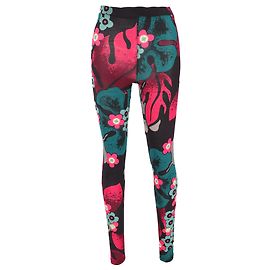 Leggings con estampado floral Dries Van Noten en rayón multicolor