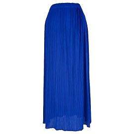 Falda midi plisada Issey Miyake Pleats Please en poliéster azul