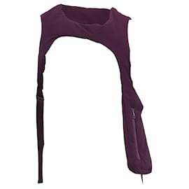 Chaleco Padded Harness Louis Vuitton en Algodón Violeta