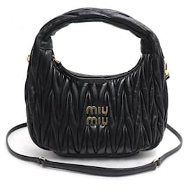Borsa a spalla 2 vie Miu Miu Wander in pelle Matelassé