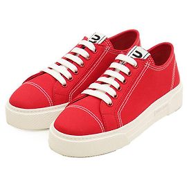 Sneakers in cotone Miu Miu