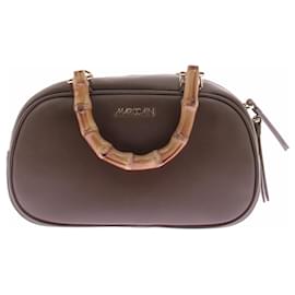 Marc Cain Mini borsa bowling in pelle
