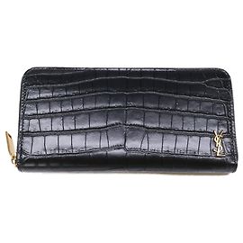 Yves Saint Laurent Tiny Cassandra Leather Wallet
