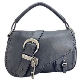 Bolsa de Ombro Christian Dior Gaucho, Black