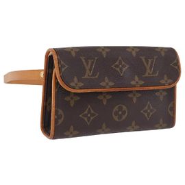 LOUIS VUITTON Monogram Pochette Florentine Waist bag M51855 LV Auth 198758A