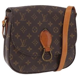 LOUIS VUITTON Monogram Saint Cloud GM Shoulder Bag M51242 LV Auth ep15770