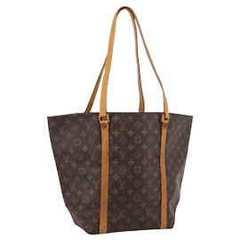 LOUIS VUITTON Monogram Sac Shopping Tote Bag M51108 LV Auth ep15771