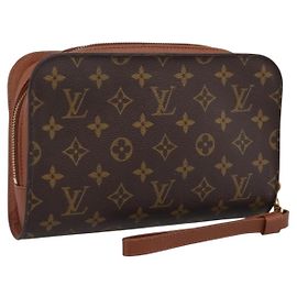 Borsa a pochette LOUIS VUITTON Monogram Orsay M51790 LV Auth 198352