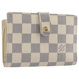 LOUIS VUITTON Damier Azur Portefeuille Viennois Wallet N61676 LV Auth am12345V