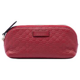 Beauty case Gucci Microguccissima rosso