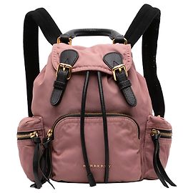 Zaino Runway Burberry Piccolo in Nylon Rosa