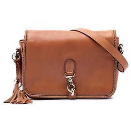 Gucci Marrakech Crossbody aus Kalbsleder in Braun