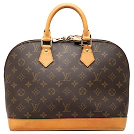 Borsa Louis Vuitton Monogram Alma PM Marrone