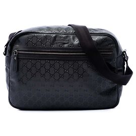 Bandolera Gucci GG Estampada Negra