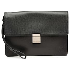 Borsa a pochette Louis Vuitton Taiga Selenga Nera