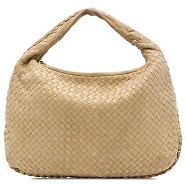 Borsa hobo Bottega Veneta Small Metallic Nappa Intrecciato Veneta oro