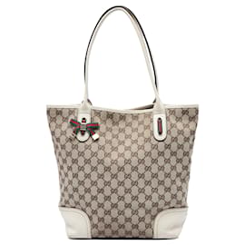 Borsa Tote Gucci GG Canvas Princy Bianca