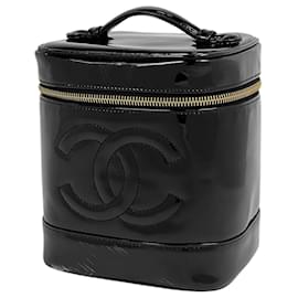 Borsa Vanity Chanel in pelle vernita