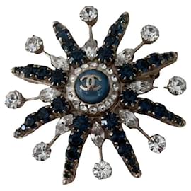 Spilla a Stella Chanel con Cristalli