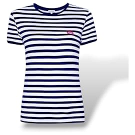 Loewe Camiseta a rayas con logo