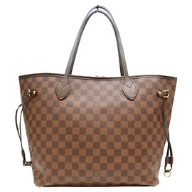 Louis Vuitton Damier Neverfull MM Tote Bag