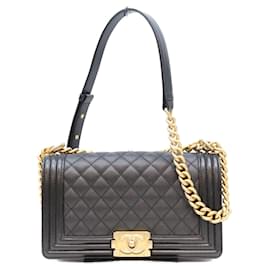 Borsa a tracolla Chanel Boy Caviar